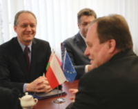 Marszałek spotkał się z Ambasadorem Republiki Białorusi