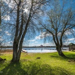 Jezioro Wigry w Starym Folwarku