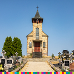 kościół na cmentarzu