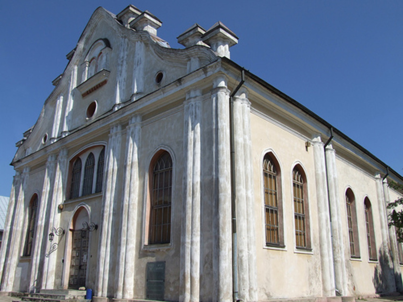 Budynek Białej Synagogi w Sejnach