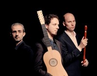 Cordevento ensemble - trzech mężczyzn z instrumentami
