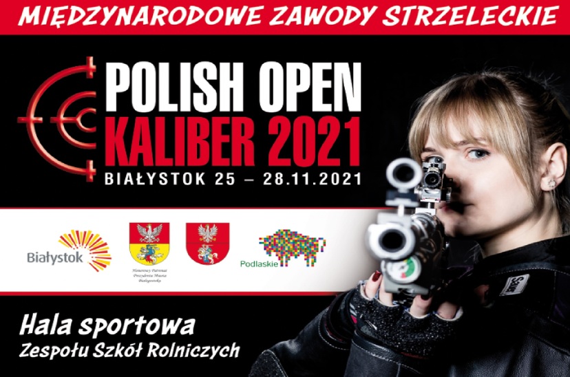 Plakat promujący zawody strzeleckie