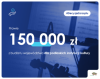 150 000 zł z budżetu województwa dla podlaskich instytucji kultury