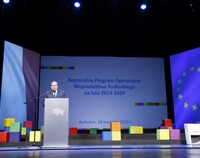 Konferencja inaugurująca nowy Regionalny Program Operacyjny Województwa Podlaskiego