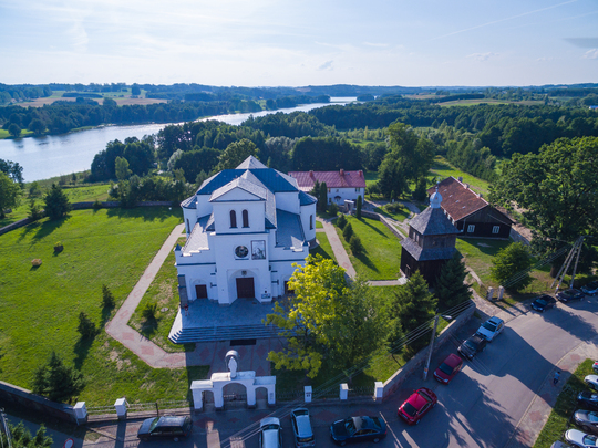 Kościół w miejscowości Przerośl
