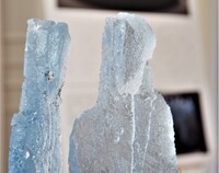 Nagrodzona praca - projekt instalacji artystycznej -Ludzie z lodu