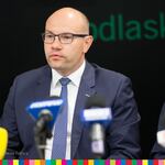 Marszałek województwa Artur Kosicki w trakcie przemowy.