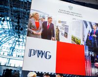 Ulotka Polskiej Wystawy Gospodarczej 2018 - na zdjęciu ilustrującym para prezydencka