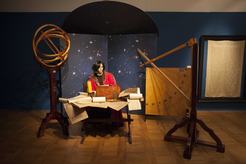 Makieta pracowni Mikołaja Kopernika