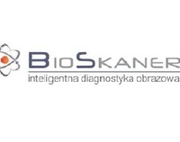 Na grafice widoczne logo Bioskaner inteligentna diagnostyka obrazowa