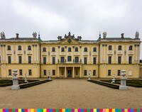 Widok na Pałac Branickich w Białymstoku