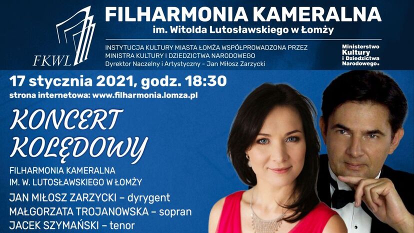 Plakat Filharmonii Łomżyńskiej