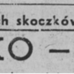Zeskanowany tytuł artykułu z archiwalnego wydania Gazety Białostockiej