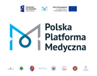 Grafika z logotypem Polskiej Platformy Medycznej