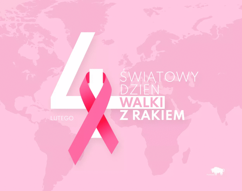 Grafika dotycząca Światowego Dnia Walki z Rakiem