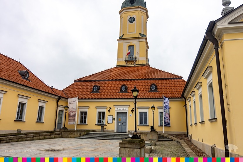 Zabytkowy budynek Ratusza w Białymstoku - siedziba Muzeum Podlaskiego.