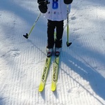 Uczestnik XIV Biegu Hubala w narciarstwie biegowym