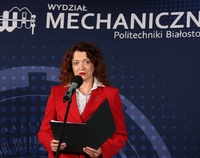 Przemawia prof. Marta Kosior-Kazberuk, rektor Politechniki Białostockiej