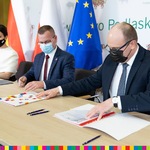 Podpisanie umowy o dofinansowanie Zambrowskiego Szpitala