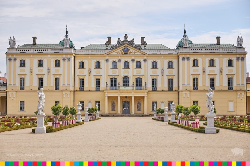 Pałac Branickich - siedziba Uniwersytetu Medycznego w Białymstoku
