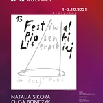 Plakat Festiwalu im. Łucji Prus