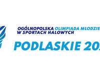 Logo Ogólnopolskiej Olimpiady Młodzieży w sportach halowych