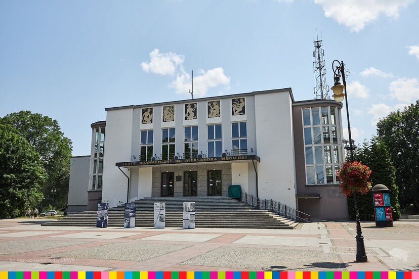 Budynek Teatru Dramatycznego w Białymstoku.