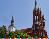 Wieże kościoła farnego w Białymstoku